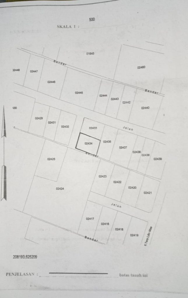 Jual Tanah Kavling Jalan Lilin Emas Dadaprejo Batu